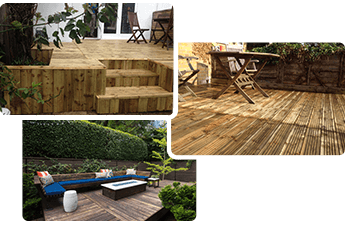 Decking projects in London