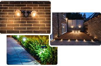 Garden light projects in London properties
