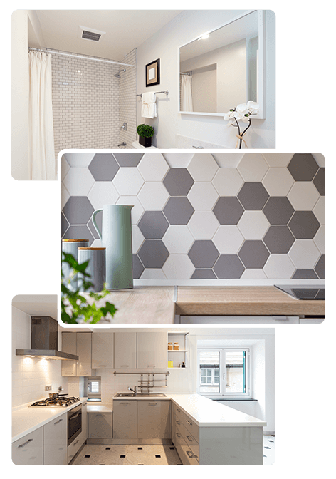 Reliable tiling service near you Finished tiling projects in London properties