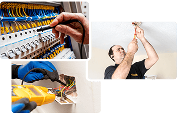 Electrical fault finding session in a London property