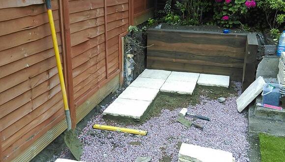 Patio and paving repair service
