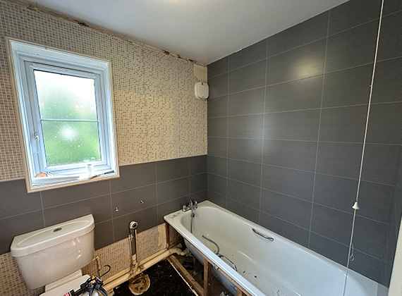 Bathroom refurbishment project