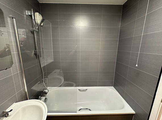 Bathroom installation project in South West London