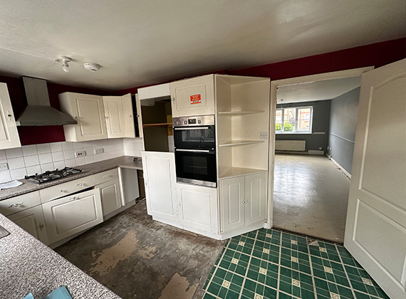 Central London Kitchen Refurbishment in progress