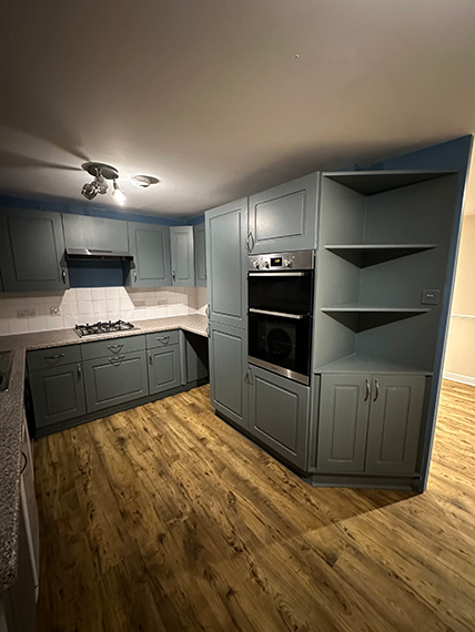 Central London Kitchen Refurbishment finalised project