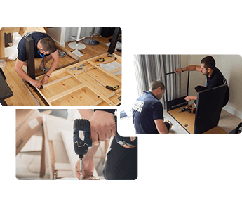 Expert office flat pack assembly in London