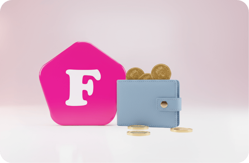 Firefly_Gemini-Flash_replace-the-pig-coin-bank-with-a-light-blue-wallet.-the-coins-to-be-gold-and-british.-942788
